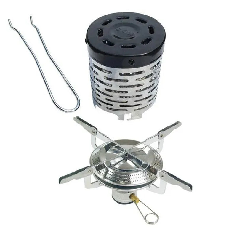 Stainless Teel Outdoor Multi-Purpose Far Infrared Heating Cover Tent Heater Camping Picnic Gas Stove Cover Warmer